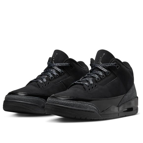 Jordan 3 Retro Black Cat (2025). SIZE 8 - CT8532-001